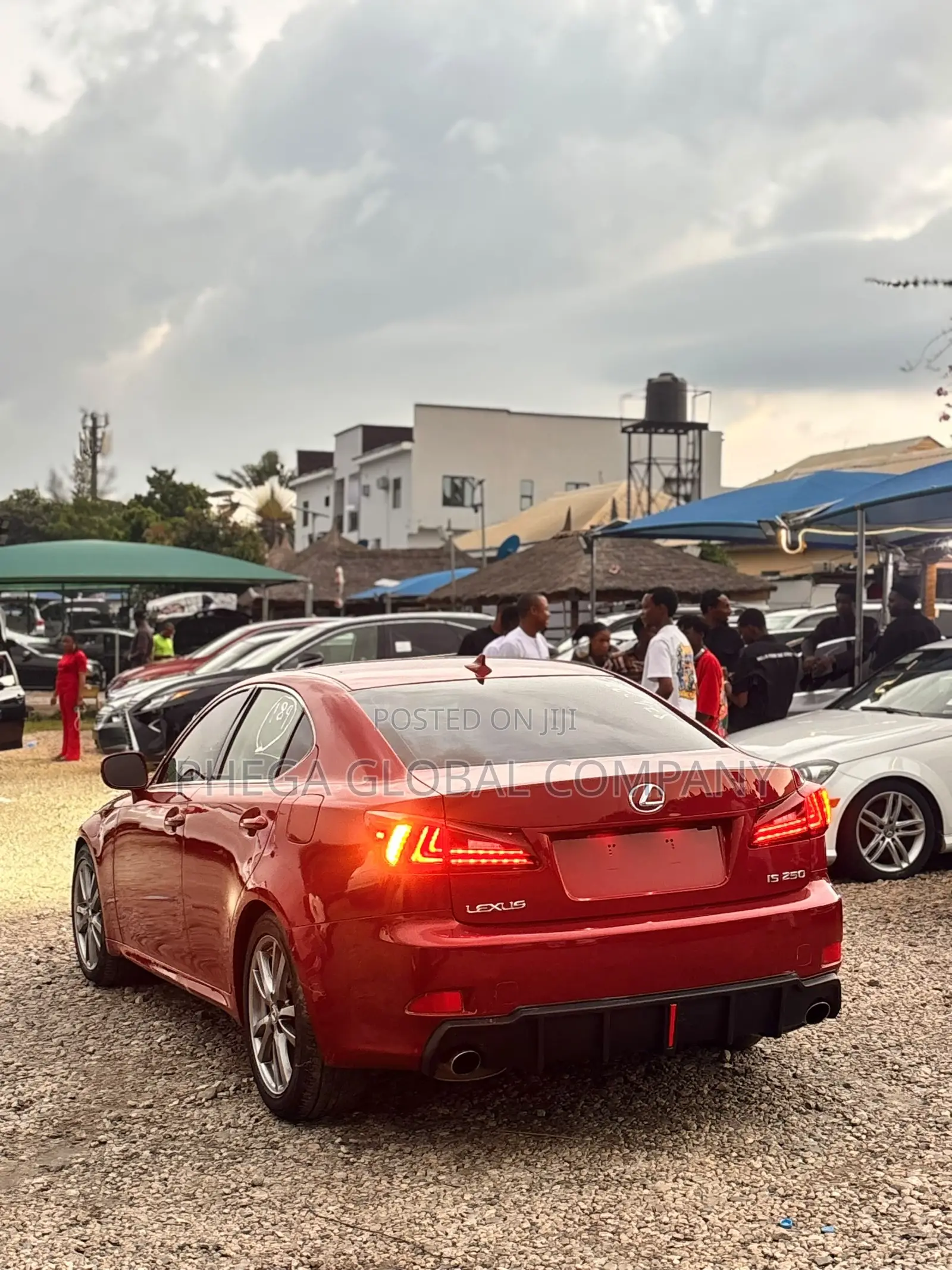 Lexus IS 250 2008 Red