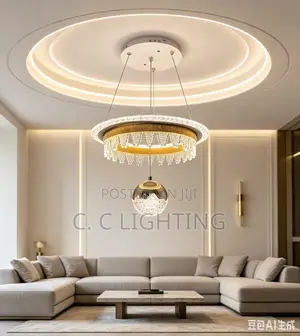Led Chandelier Modern Simple Living Room Bedroom
