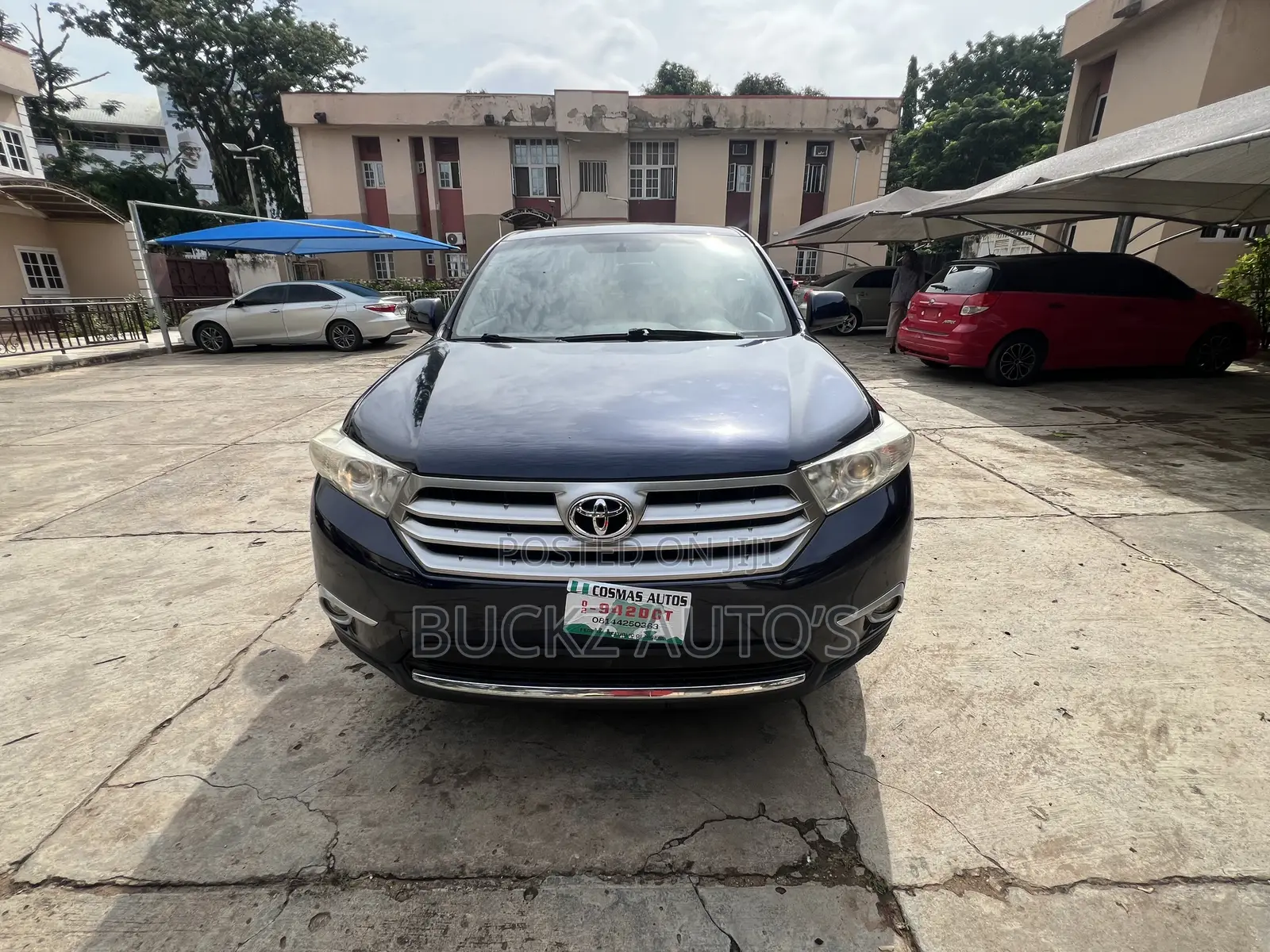 Toyota Highlander 2013 Blue