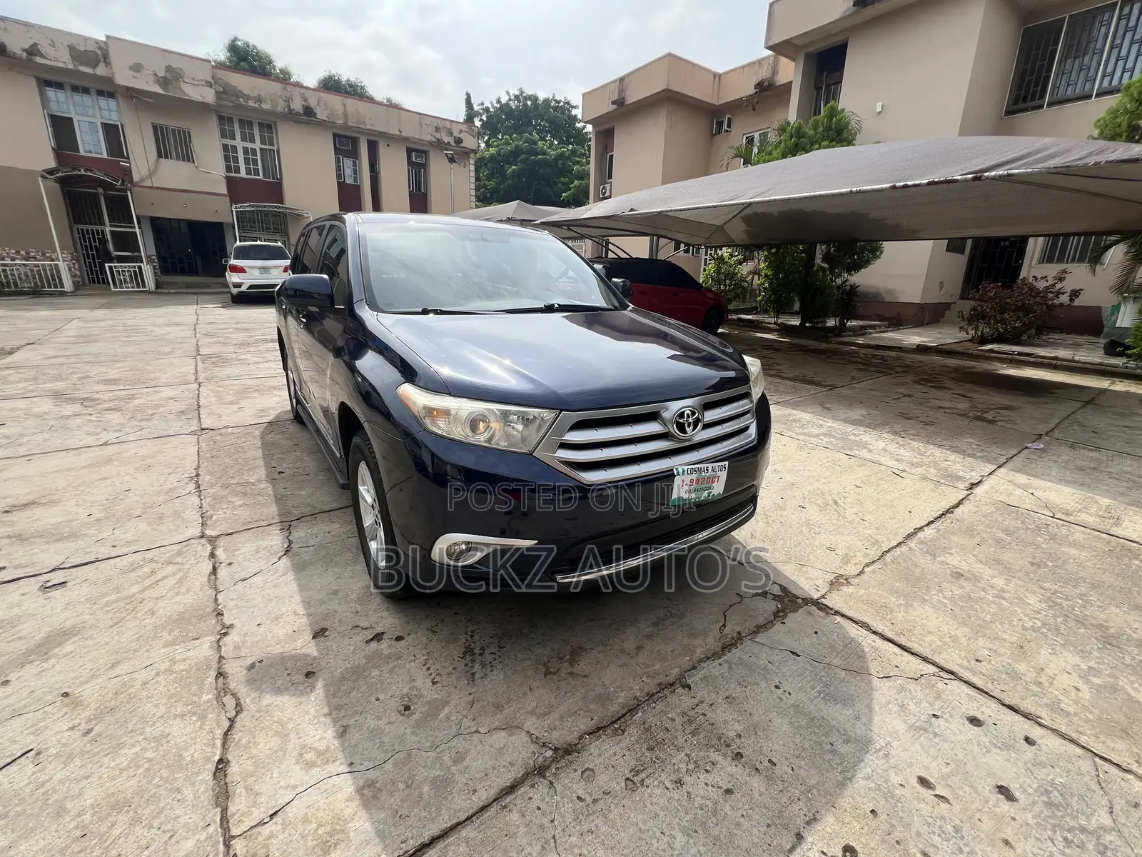 Toyota Highlander 2013 Blue
