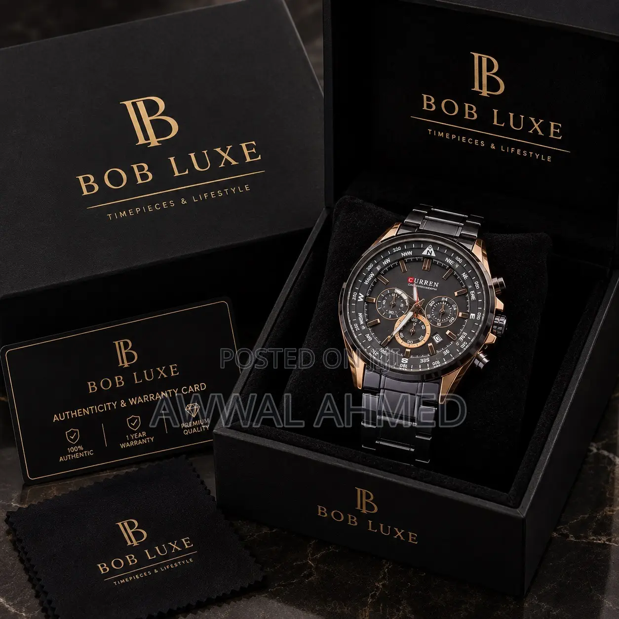 CURREN MOVEMENT Chain Watch