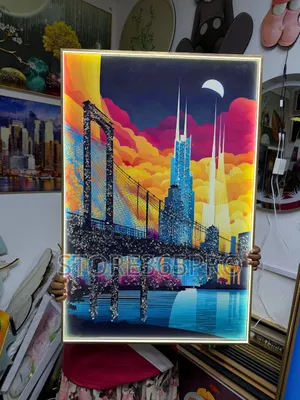 Stoned Art Frame (WITH LED LIGHT)