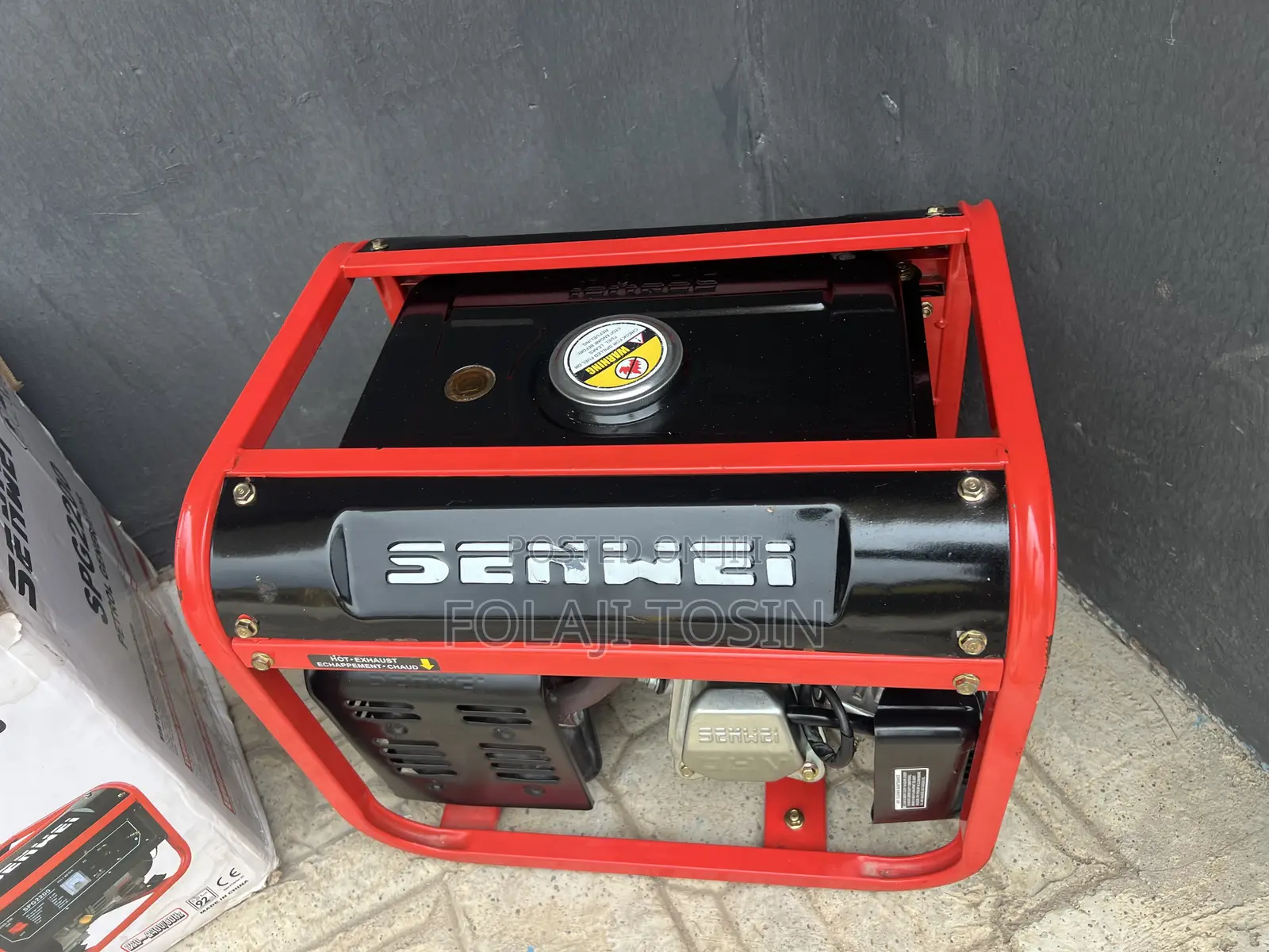 Senwei 1.8kva Generator Barely Used