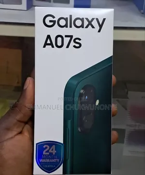 New Samsung Galaxy A07s 64 GB Black