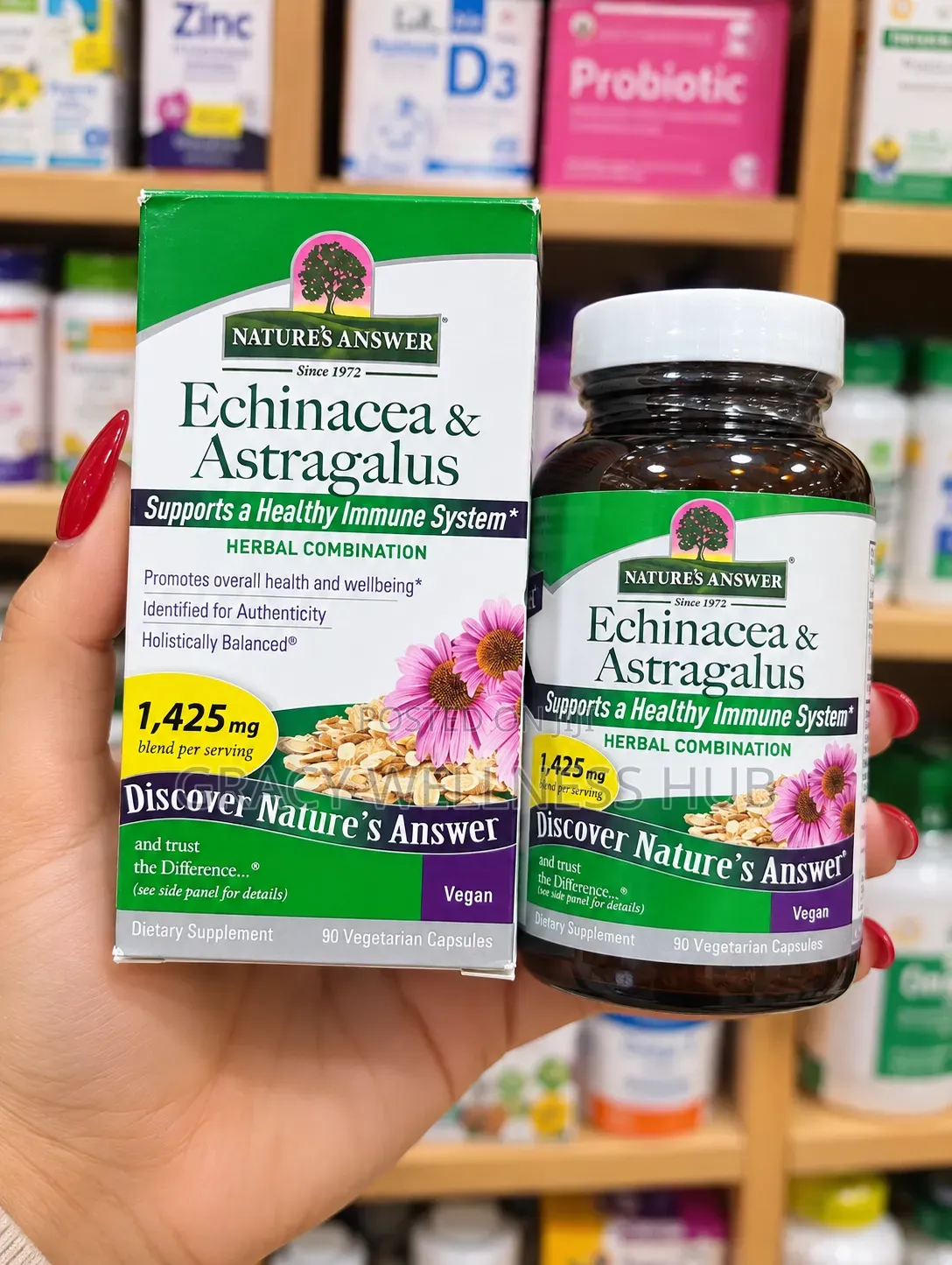 Echinacea and Astragalus