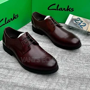 Premium Clarks Men's Leather Dress Shoes (Corporate Shoes)