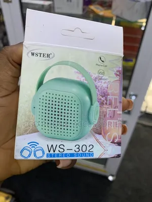 ​WSTER WS-302 Mini Wireless Bluetooth Speaker - Stereo Sound