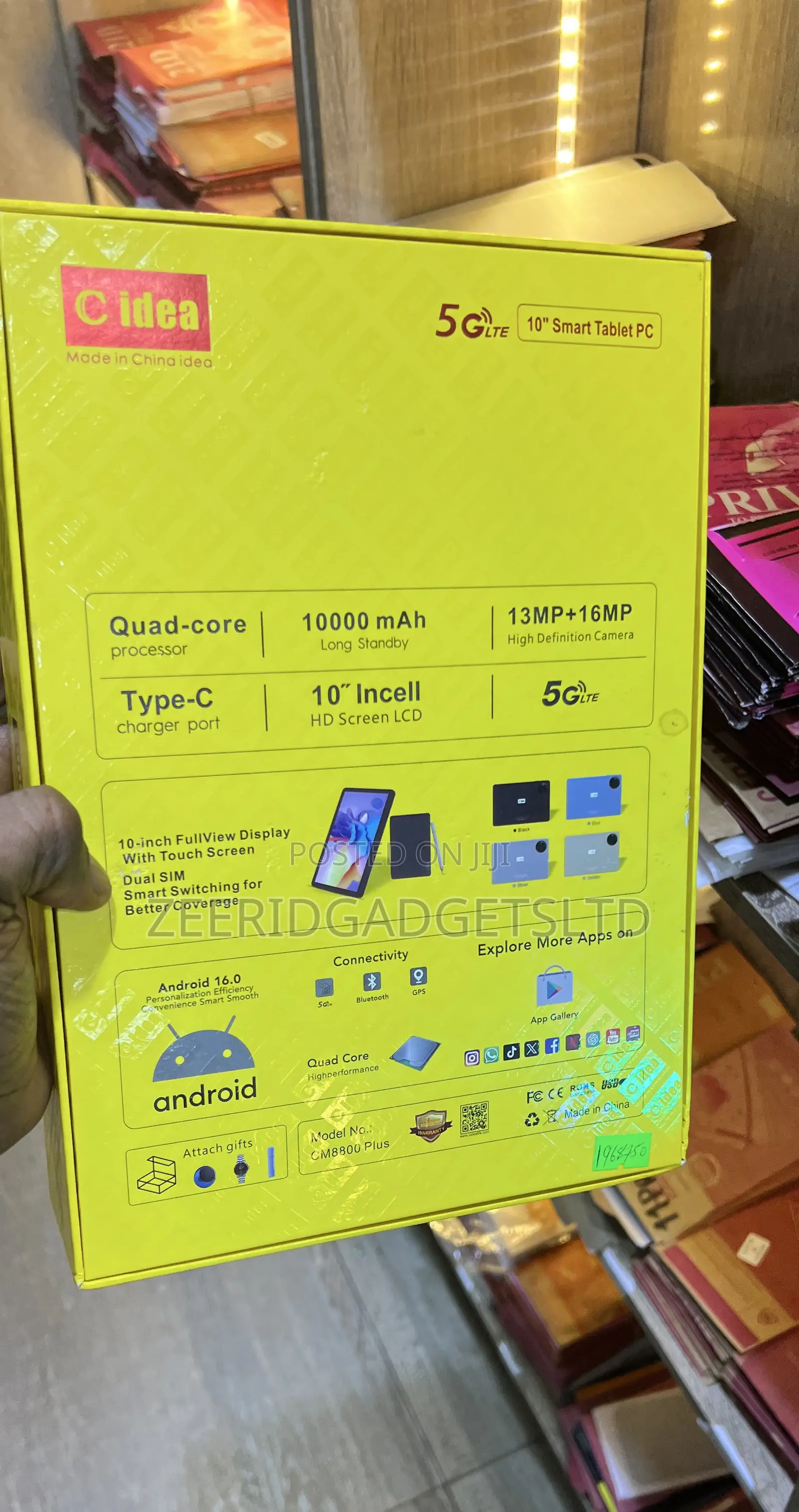 C idea CM8800 Plus 1 TB Gray