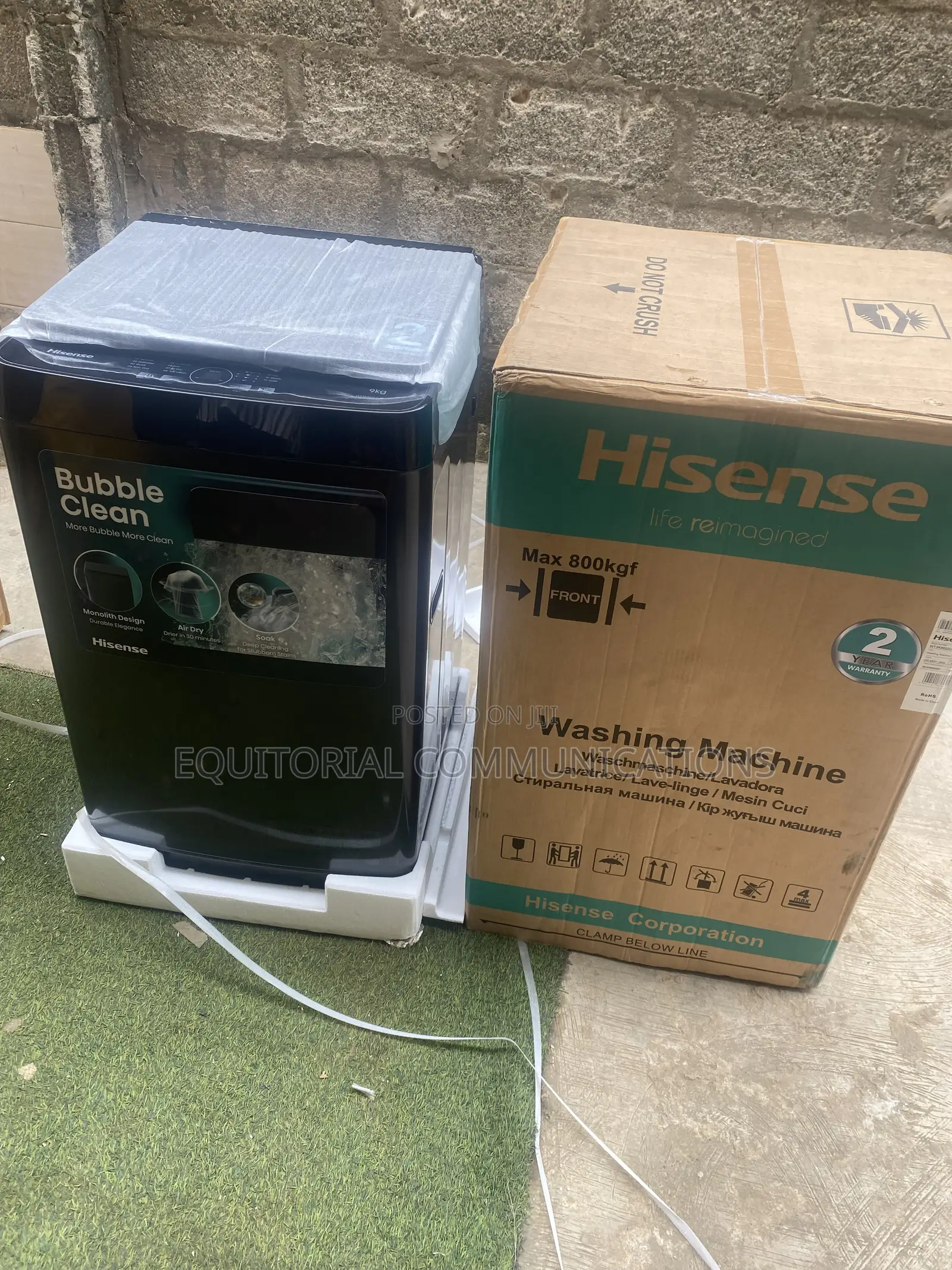 Hisense WT3K9022UB 9KG Top Load Automatic Washing Machine