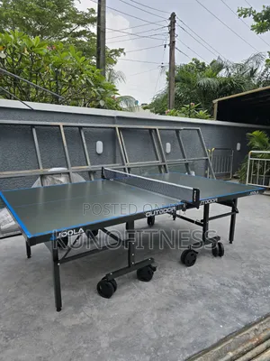 Weatherproof Aluminium Table Tennis Table Foldable Wheels