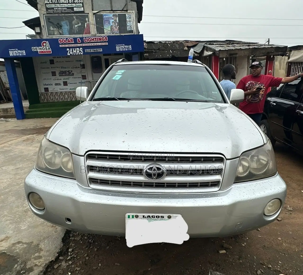 Toyota Highlander 2003 Silver