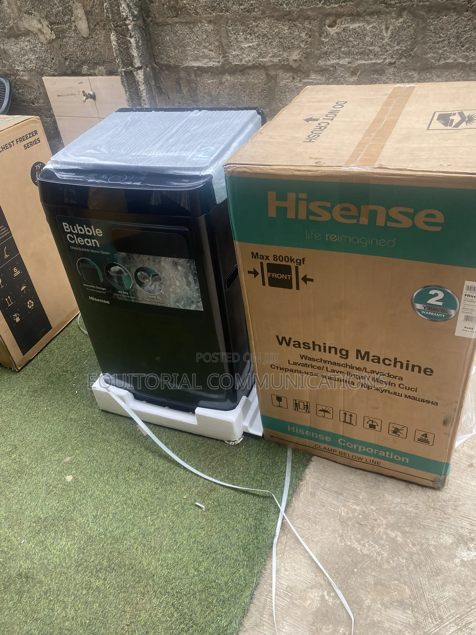 Hisense 9KG Easy-to-Use Top Load Automatic Washing Machine