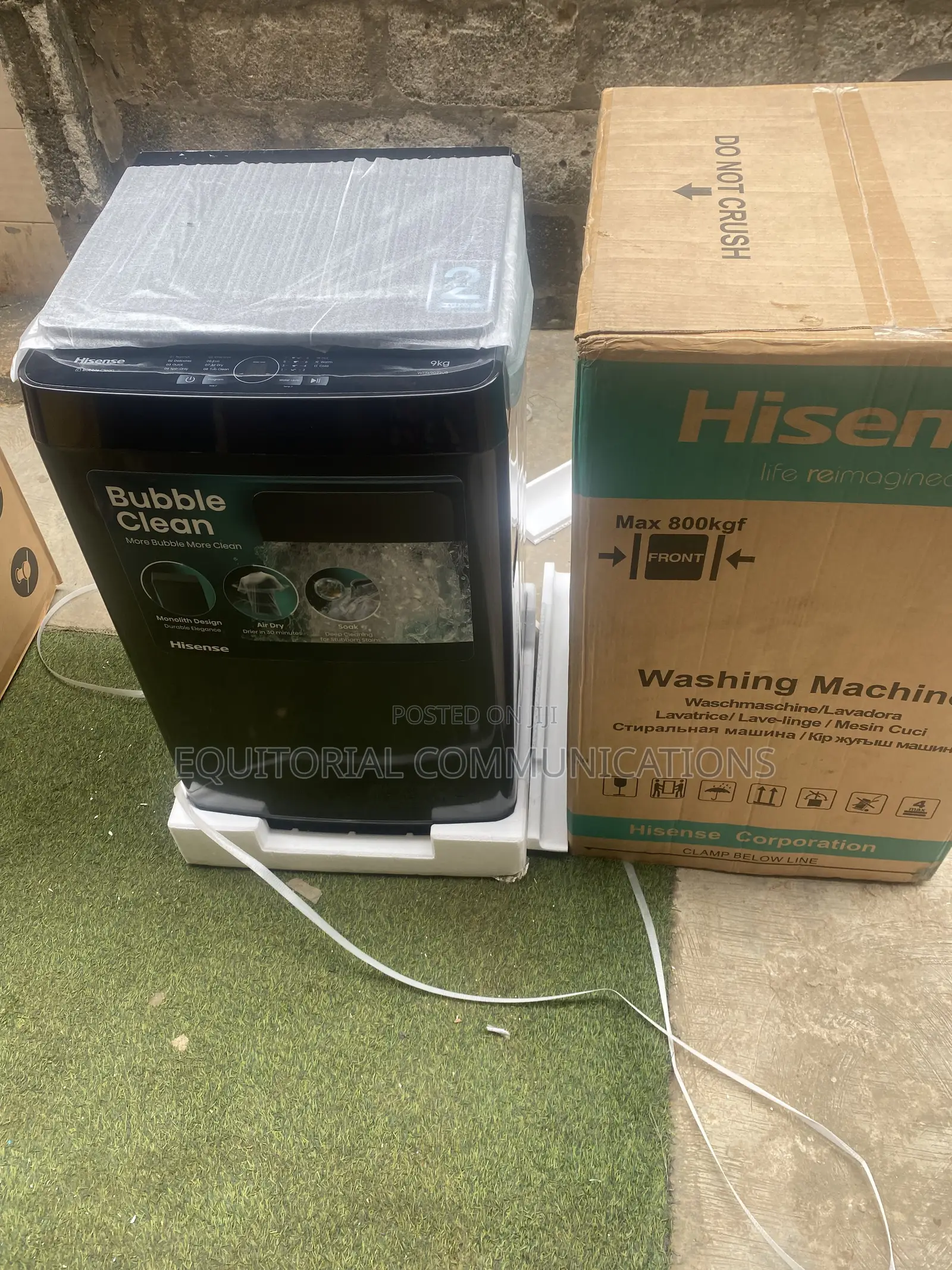 Hisense 9KG Modern Top Load Automatic Washing Machine for Home