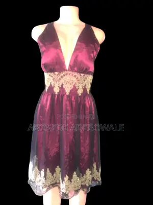 Plum/Wine Halter Dress