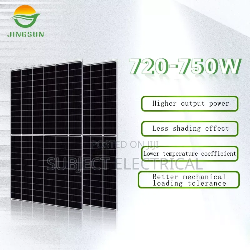 750W High Efficiency Solar Panel – Monocrystalline