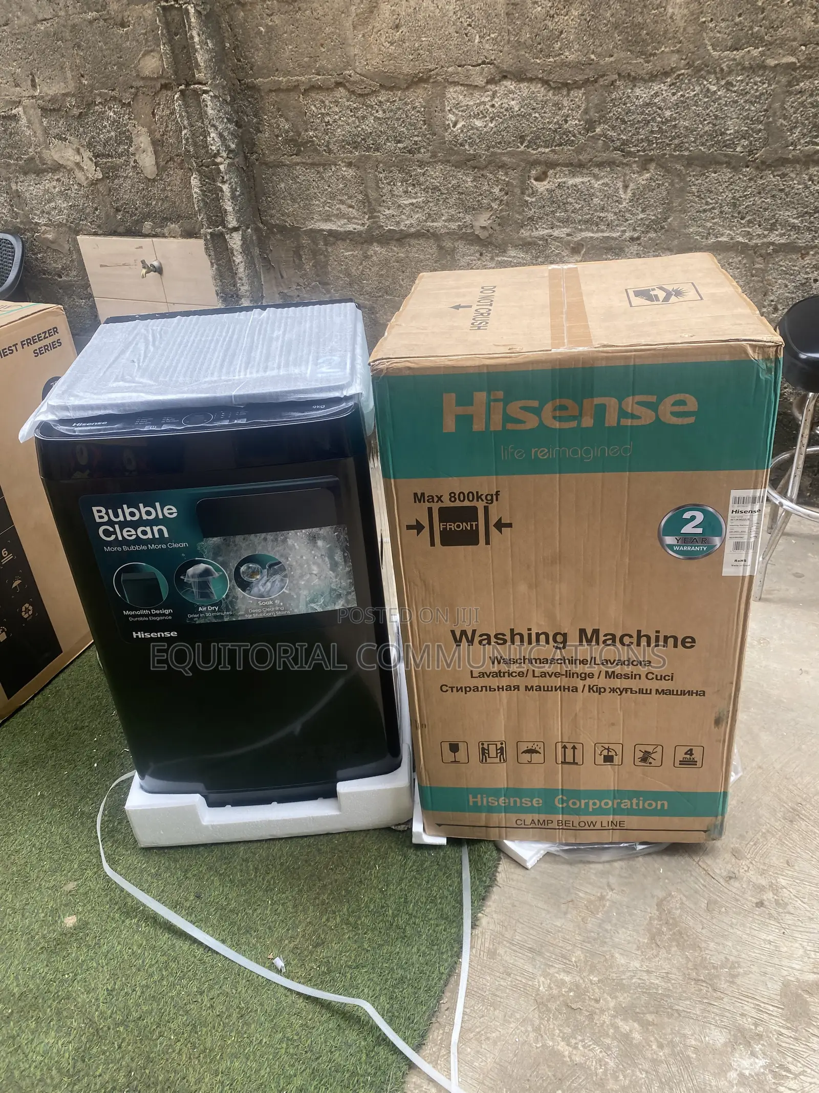 Hisense WT3K9022UB 9KG Automatic Top Load Washer