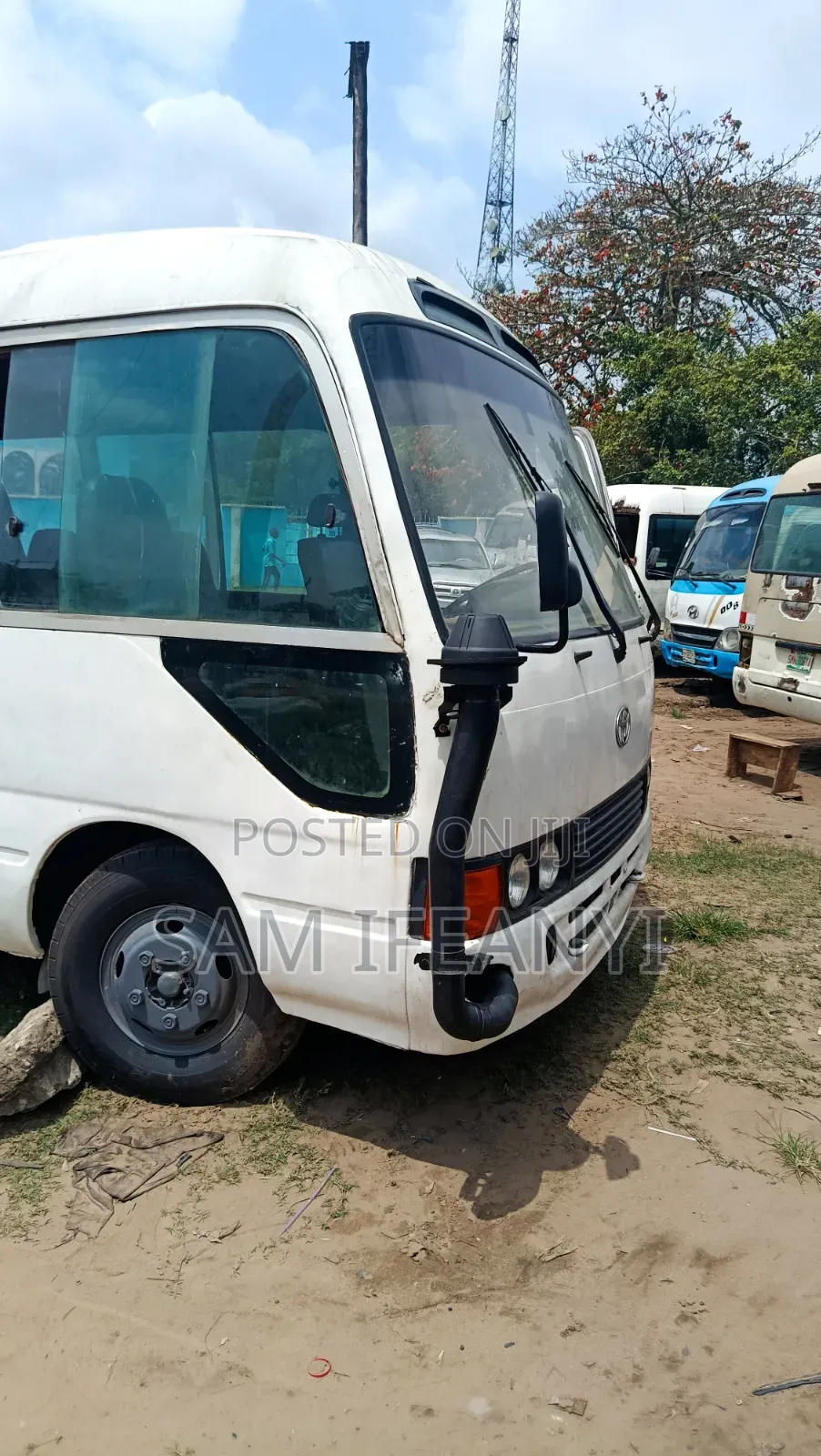 Toyota Coaster 2010 White