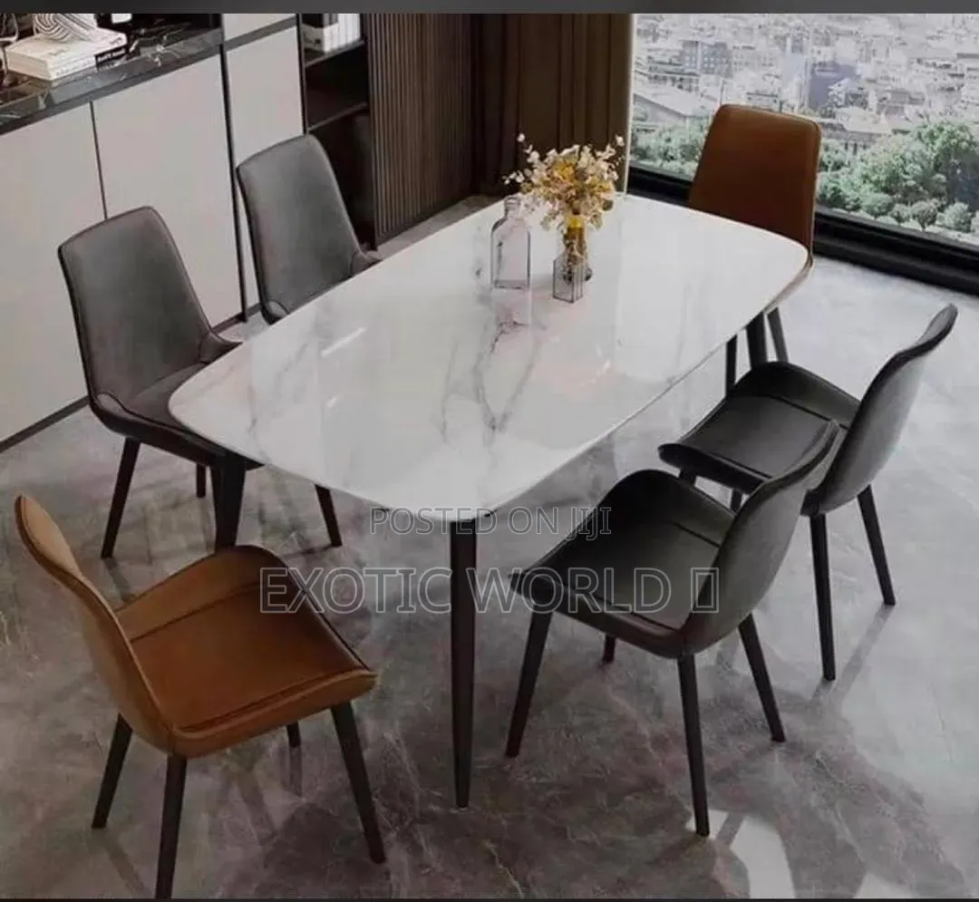 Modern 4 Seater Dining Table Chairs – Luxury Dining Set
