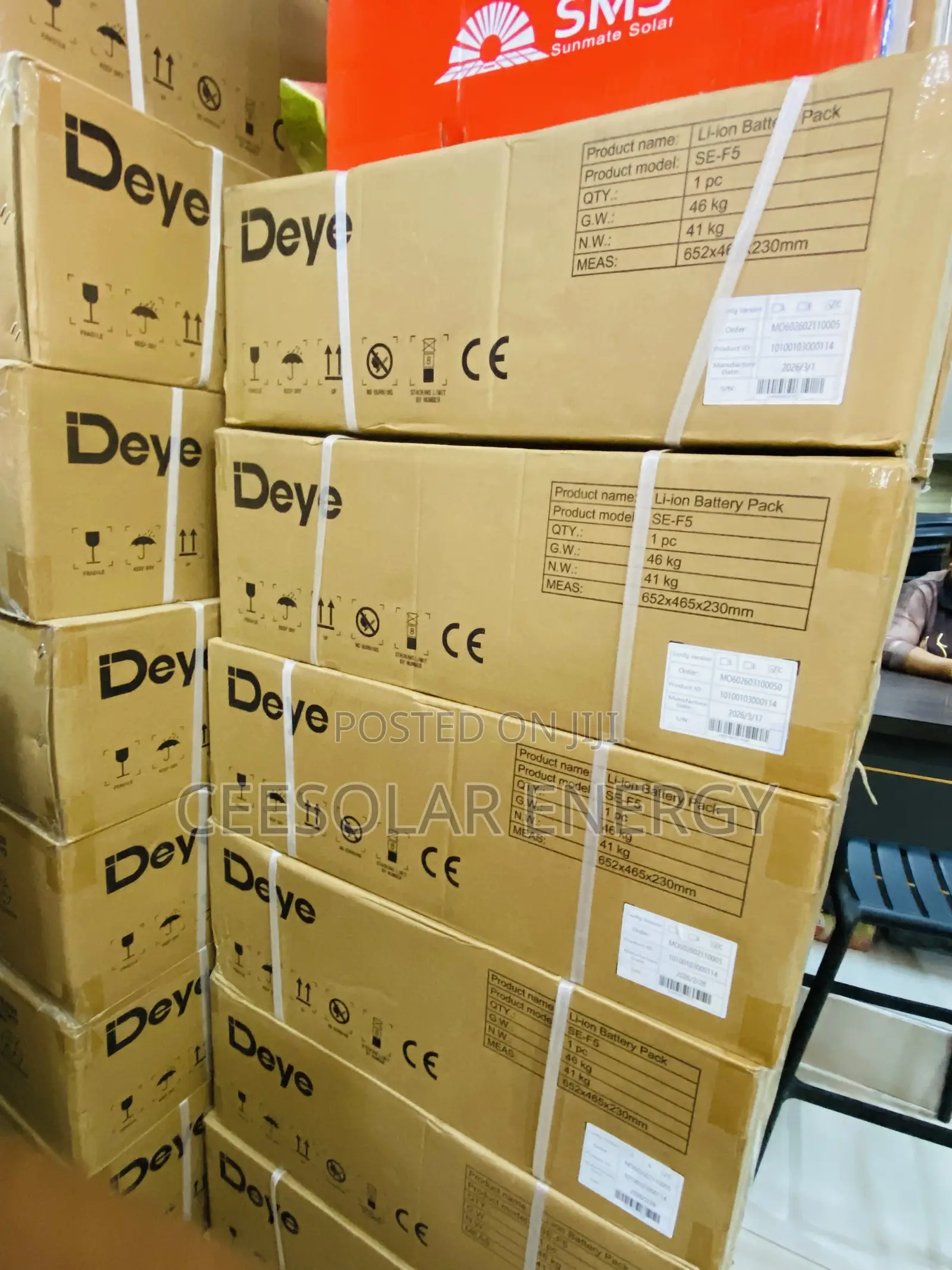 Deye 5kw Lituim Battery