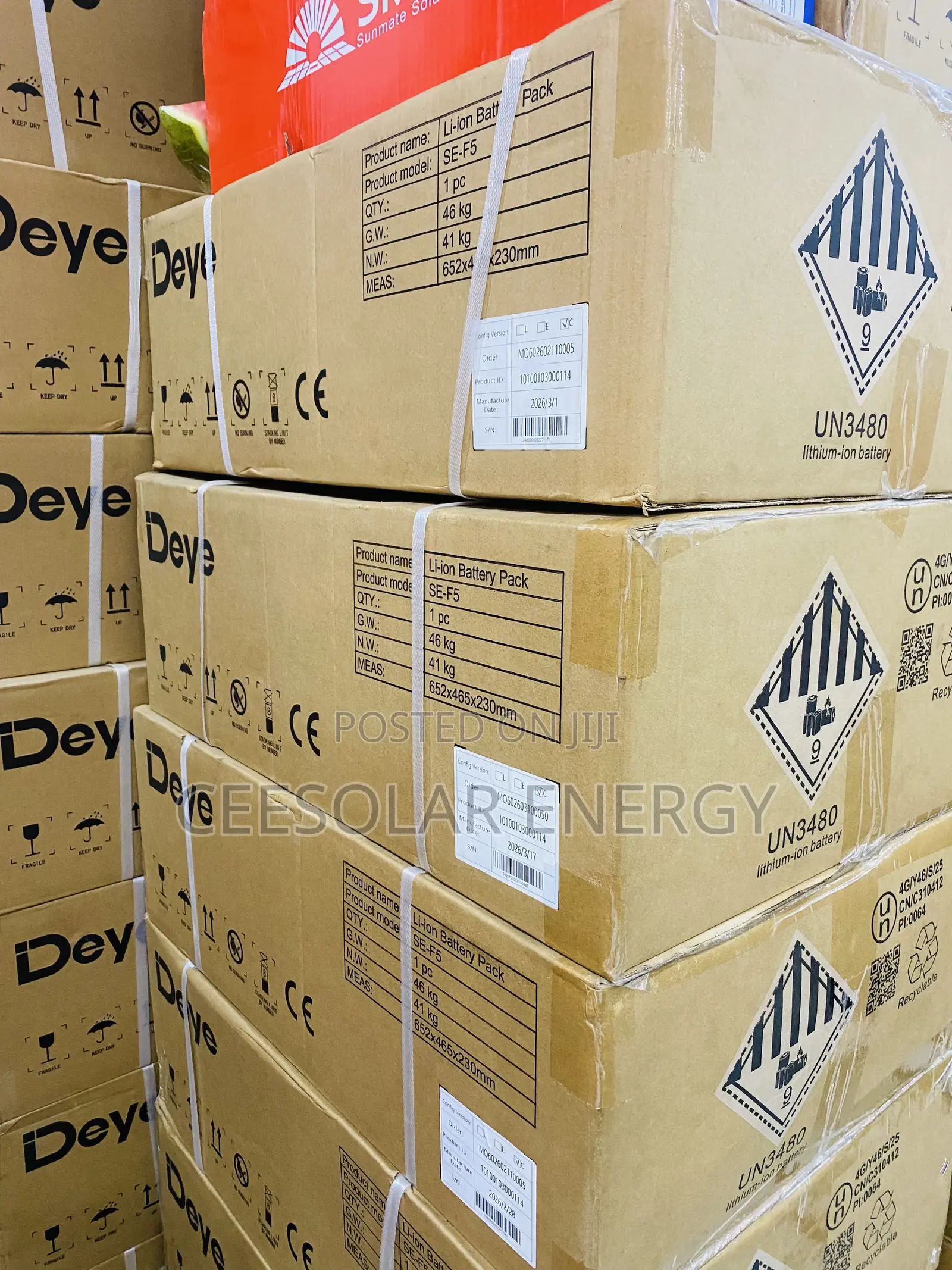 Deye 5kw Lituim Battery