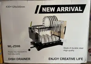 2 Layers Luxury Dish Rack Water Drainer