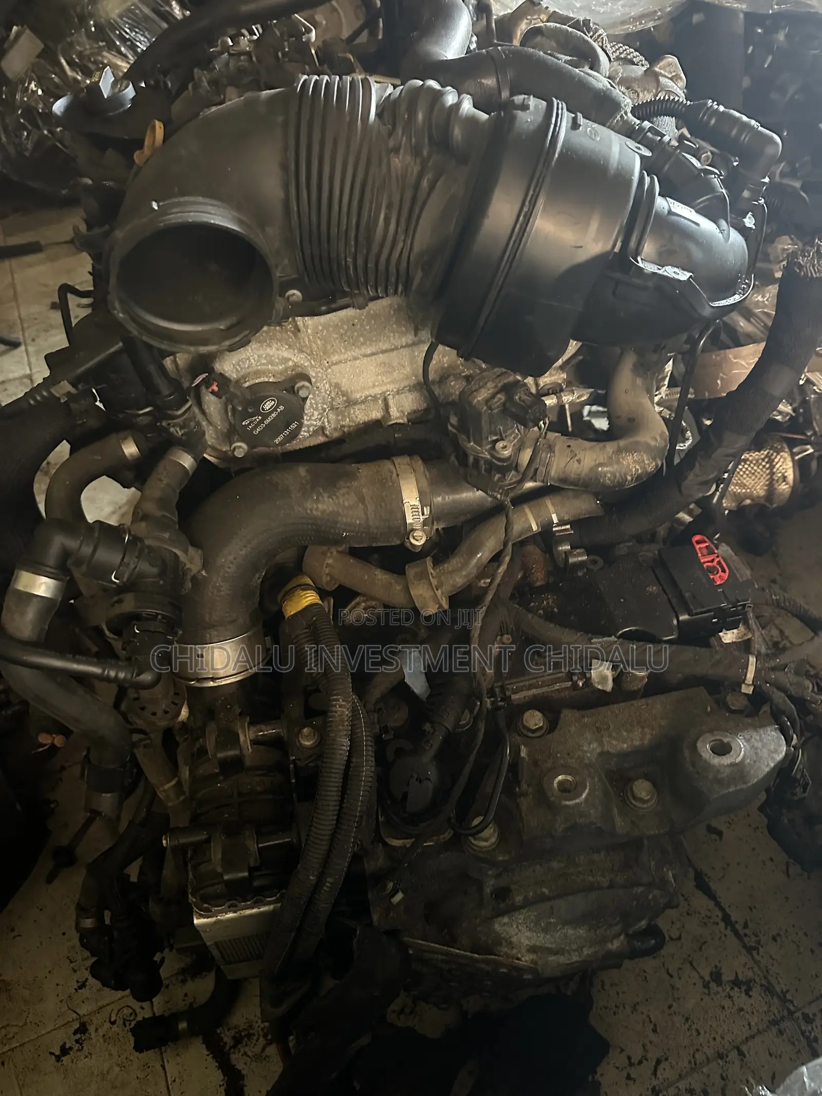 Range Rover Velar Engine Four Cylinder, Four Plug Engine Complete