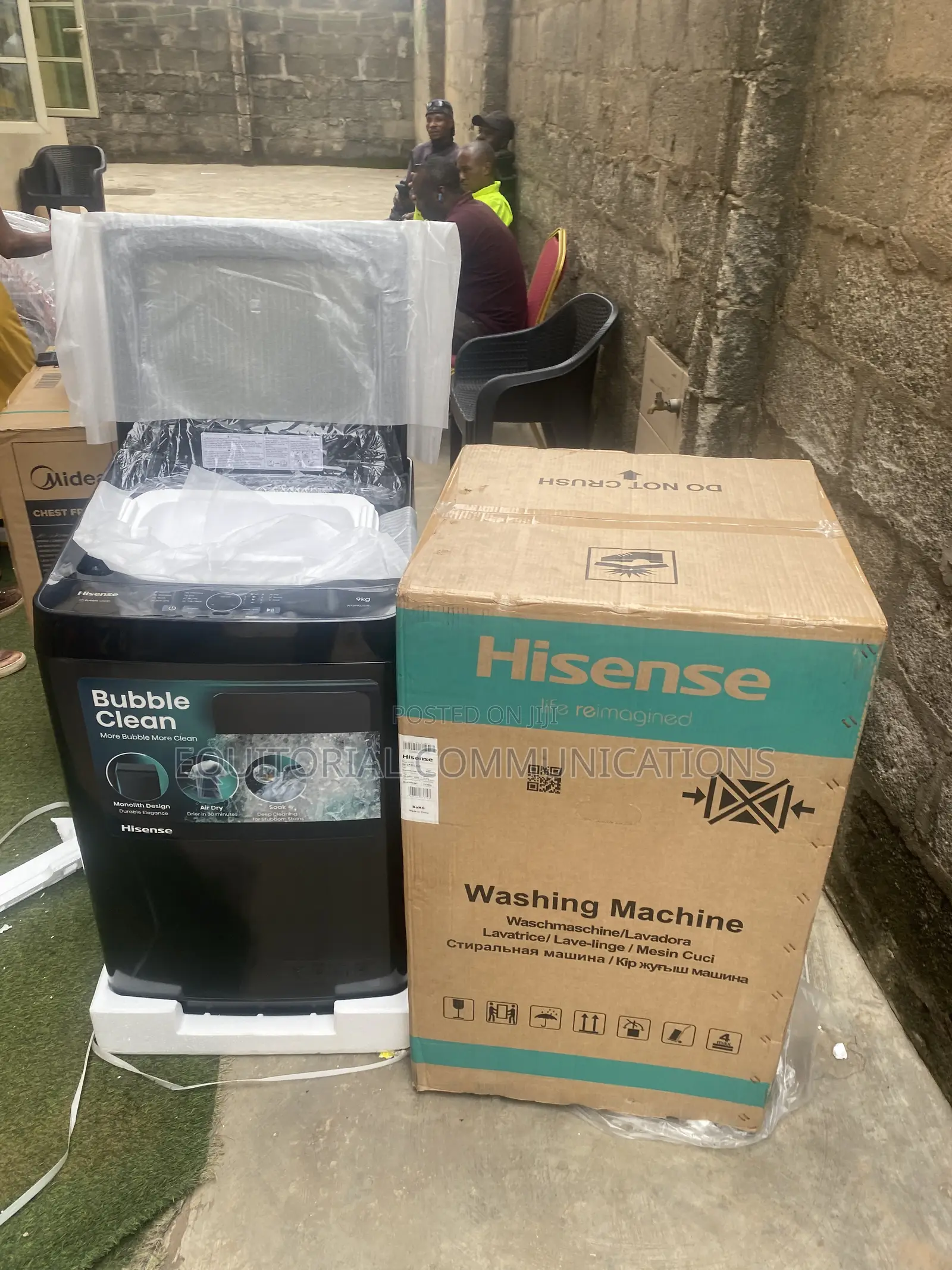 Hisense 9KG Automatic Top Loading Washing Machine for Modern Homes