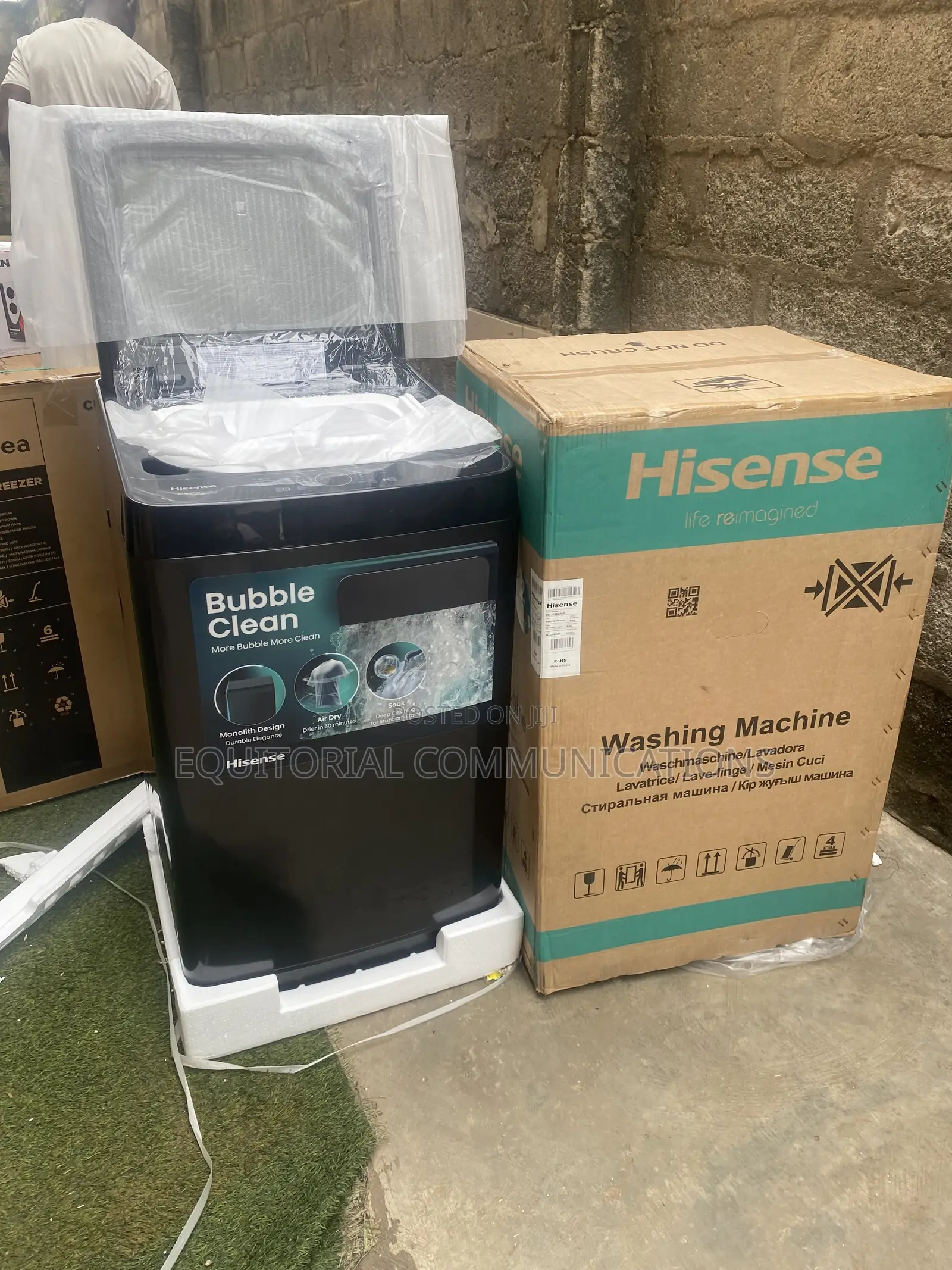 Hisense 9KG Automatic Top Loading Washing Machine for Modern Homes