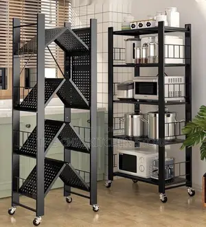 5 Layers Foldable Kitchen Organizer / Kitchen Rack
