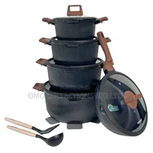 5-Piece High-Quality Nonstick Cookware Set – Kitchen Cooking Pots