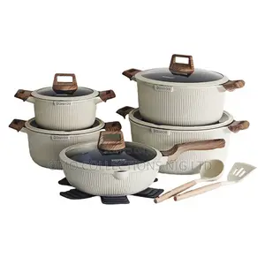 5-Piece High-Quality Nonstick Cookware Set – Kitchen Cooking Pots