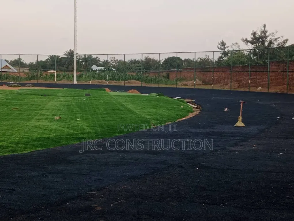 Construction of Athletics Track