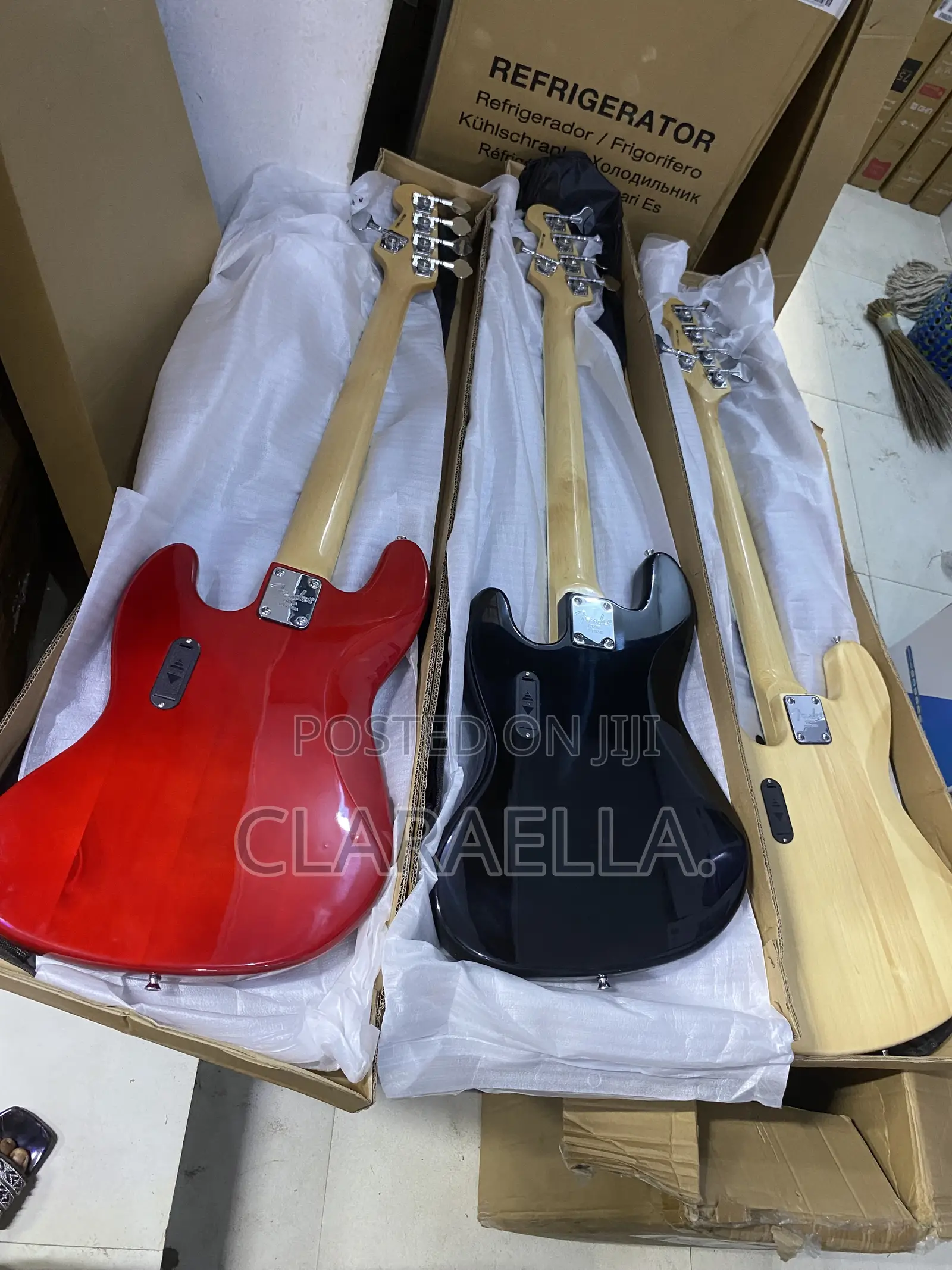 5-String Active Jazz Bass Electric Guitars.