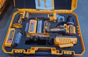 2in1 Ingco Battery Grinder and Cutter