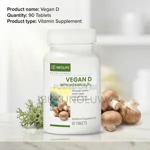 Vegan D Vitamin D3/D2 90 Tablets Supplement
