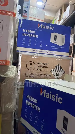 4kwh Haisic Lithium Ion Battery 12volts System Installation