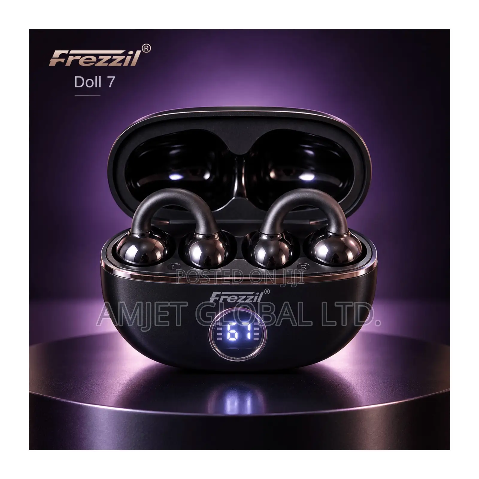 Frezzil Doll 7 Clips-on Earbuds