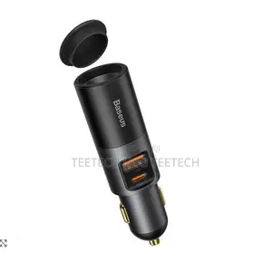 Baseus Share Together Car Charger With Cigarette Lighter Expansion Pt