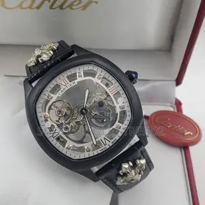 Cartier Automatic Leather Watches