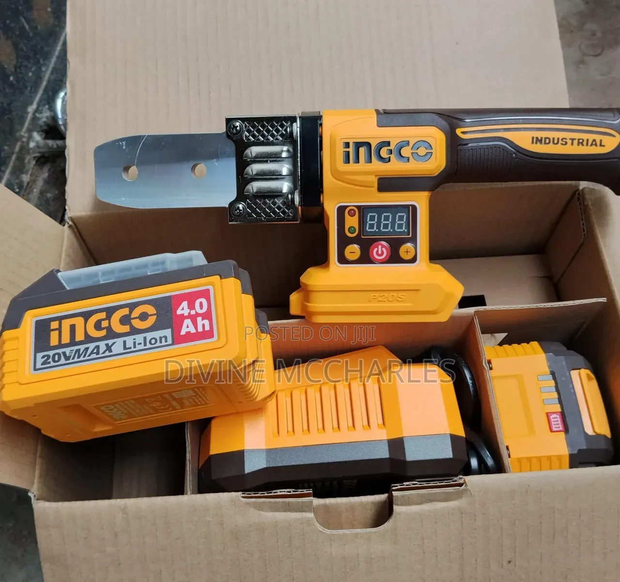 INGCO 20V Cordless Plastic Tube Welding Tool PTWTLI20182
