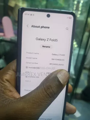 Samsung Galaxy Fold 5G 512 GB Black
