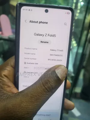 Samsung Galaxy Fold 5G 512 GB Black