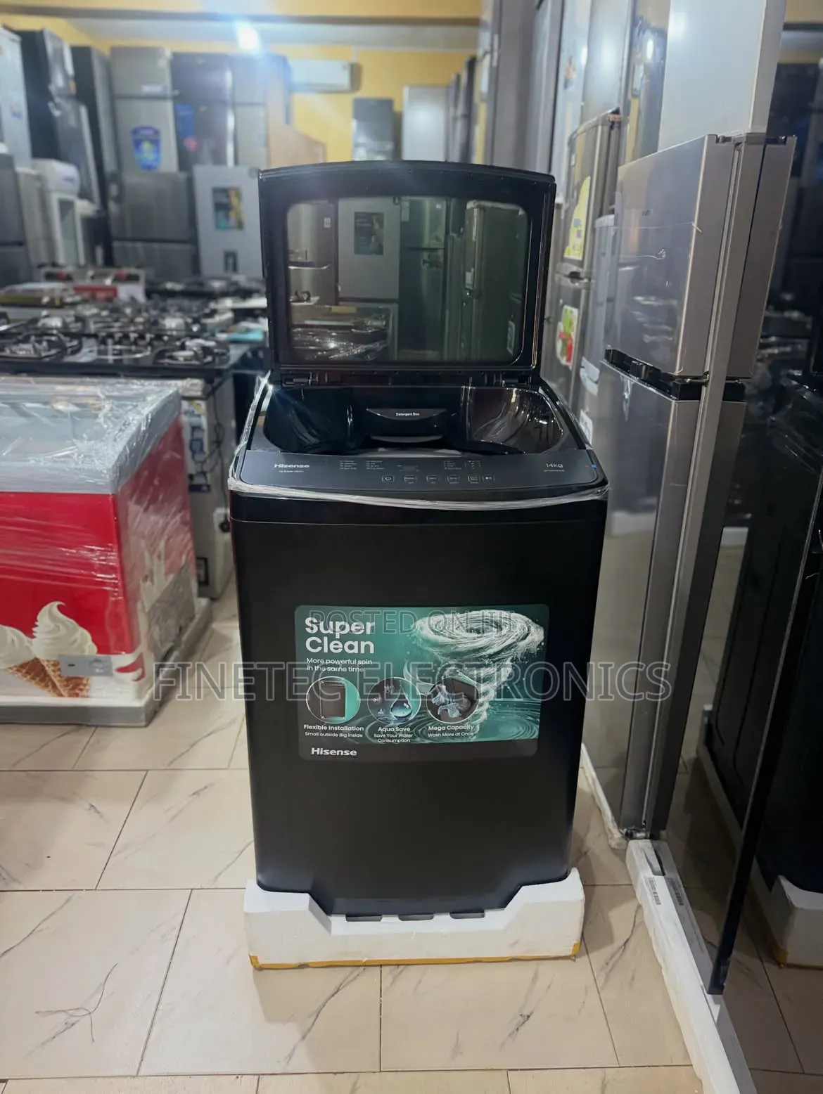 Hisense Top Load Automatic Washing Machine, 14kg