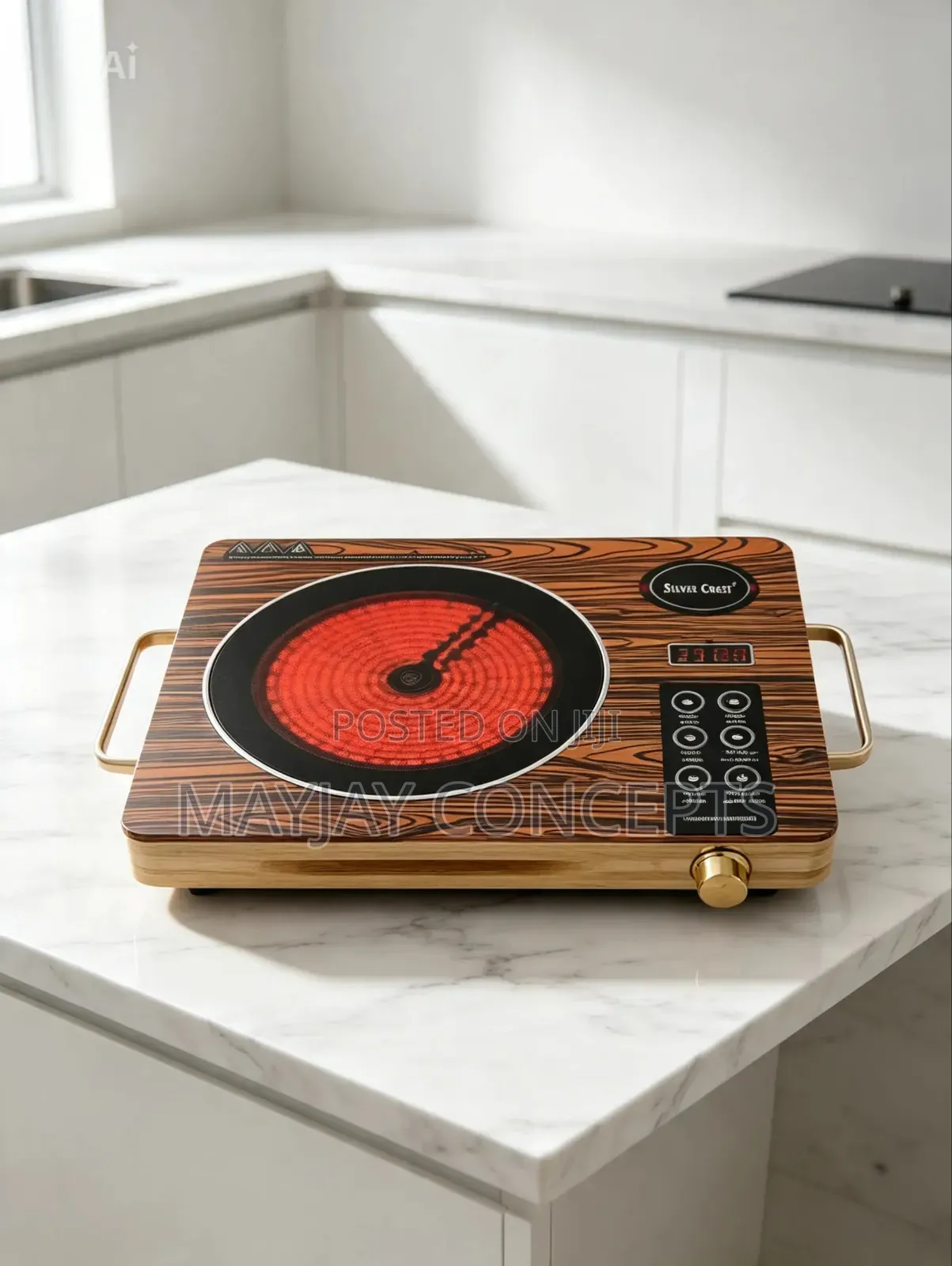 Silvercrest Infrared HotPlate Cooker With 7 Functions Timer