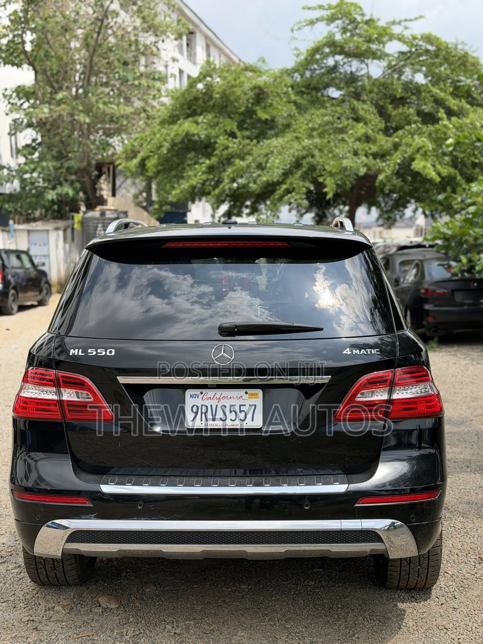 Mercedes-Benz M Class ML 550 4Matic 2013 Black