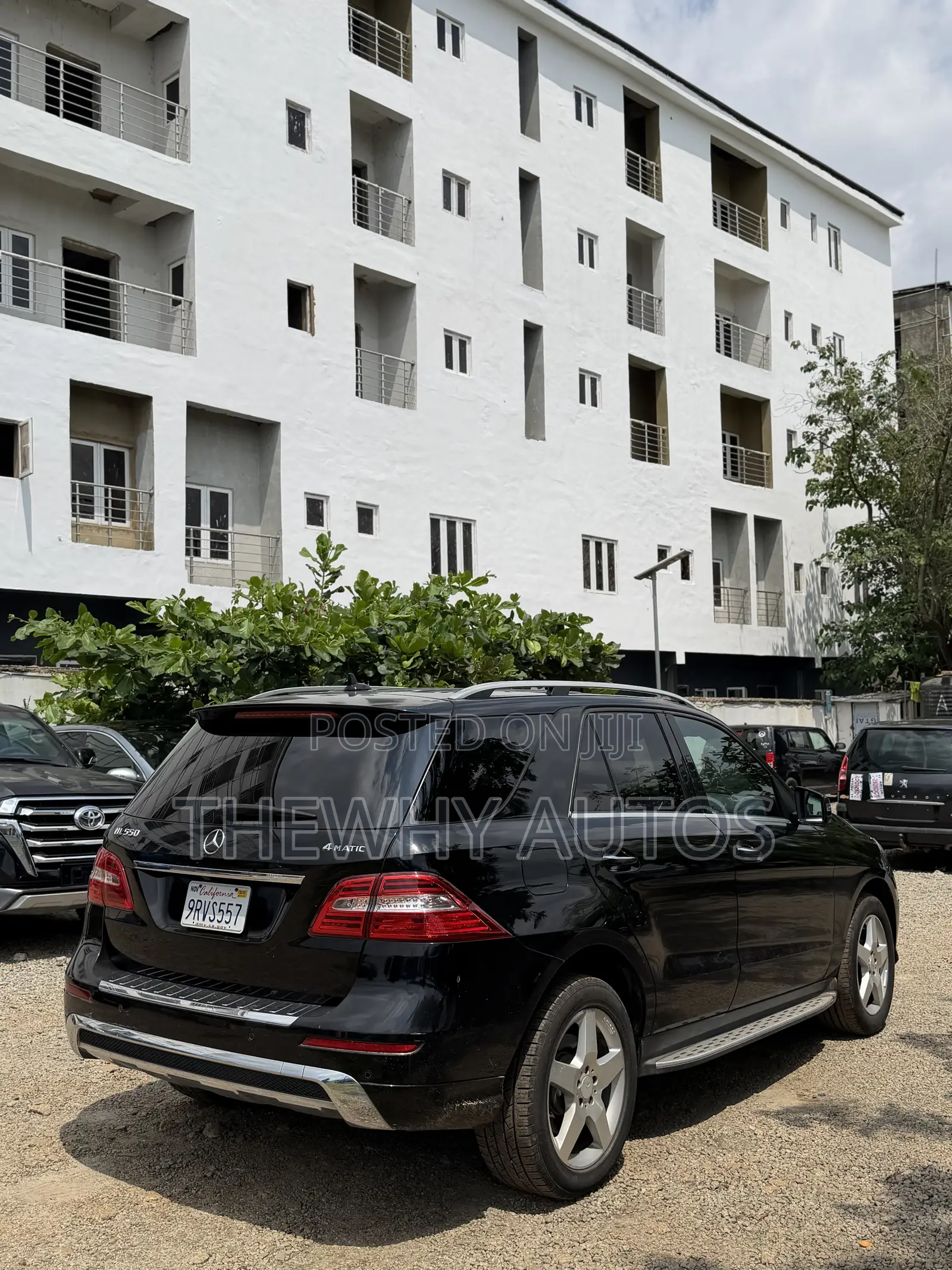 Mercedes-Benz M Class ML 550 4Matic 2013 Black