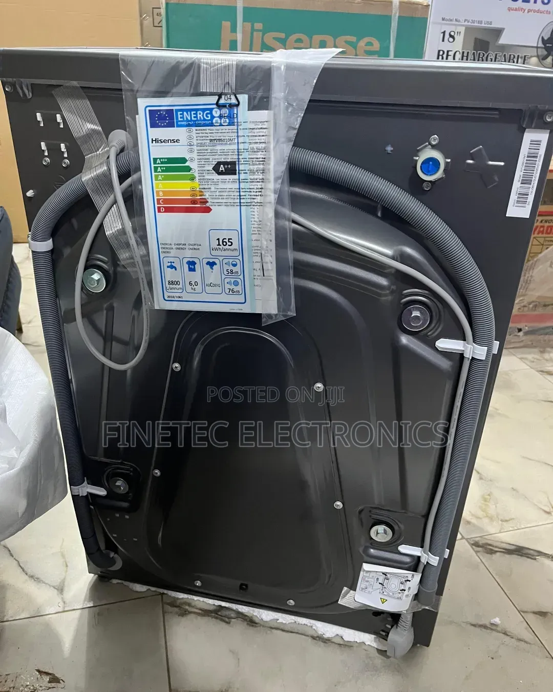 Hisense Automatic Washing, Front Load, 6kg