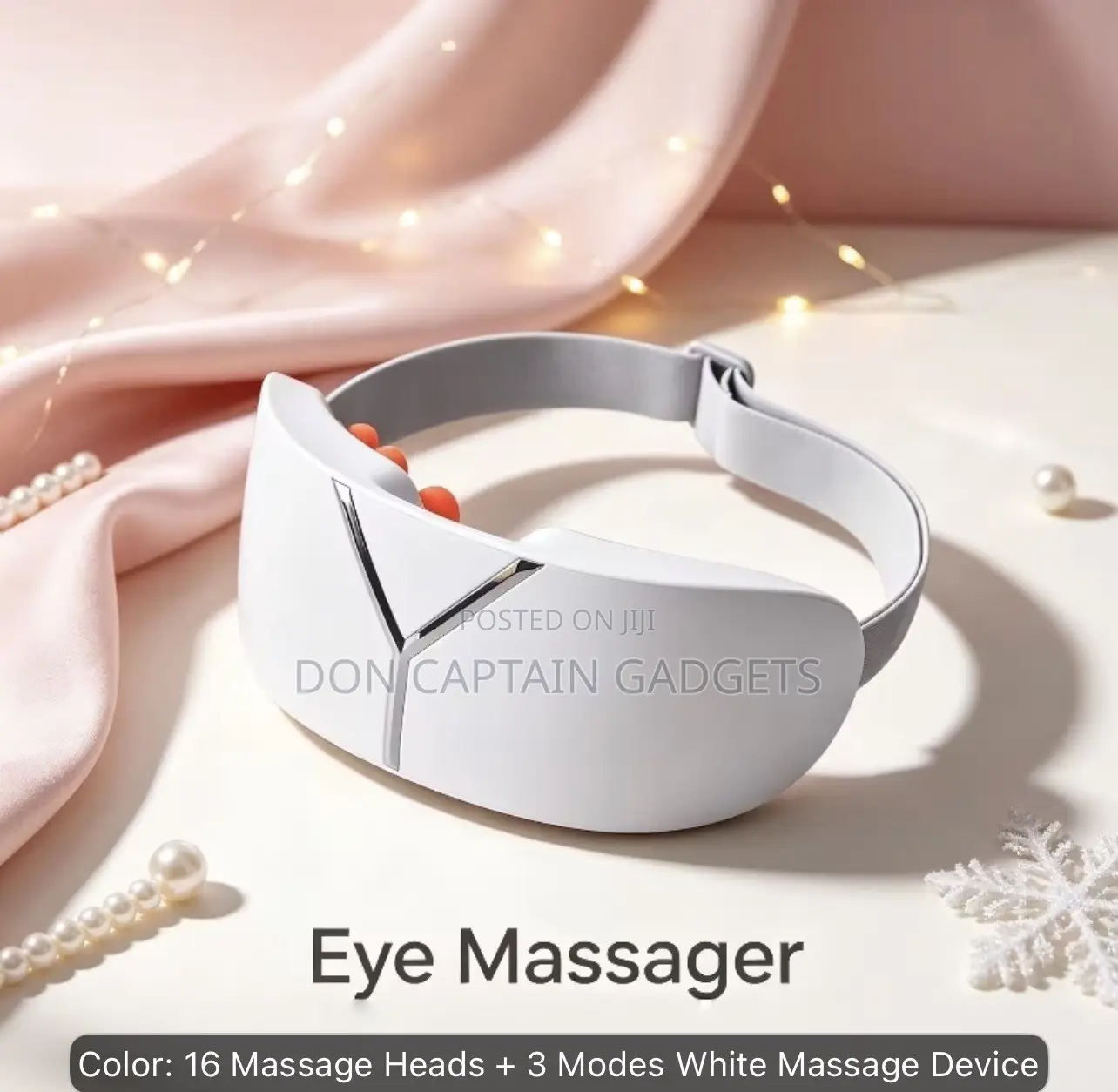 Smart Eye Vibration Massager 16pcs Massage Heads Portable Sleep Mask