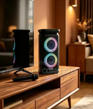 AILIPU SP-7409 40W Portable Bluetooth Speaker With Wireless Mic