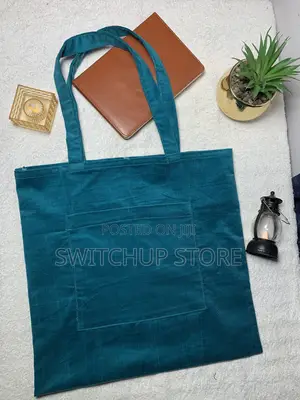 Corduroy Tote Bag